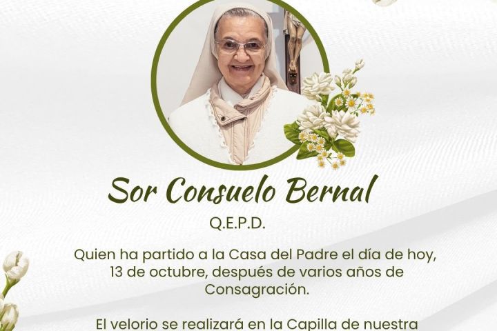 Sor Consuelo Bernal (Q.E.P.D.)